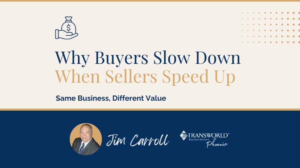 Why Buyers Slow Down When Sellers Speed Up